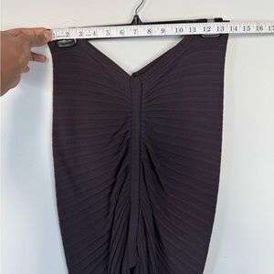 Philosophy di Lorenzo Serafini Brown Asymmetrical Skirt | NWT | Size 6